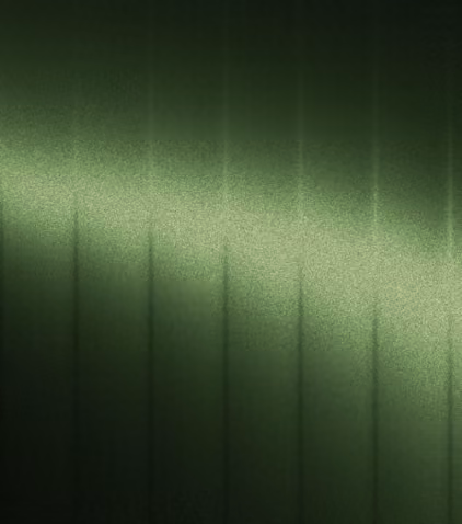 Abstract green gradient background with soft vertical light streaks and a speckled texture.